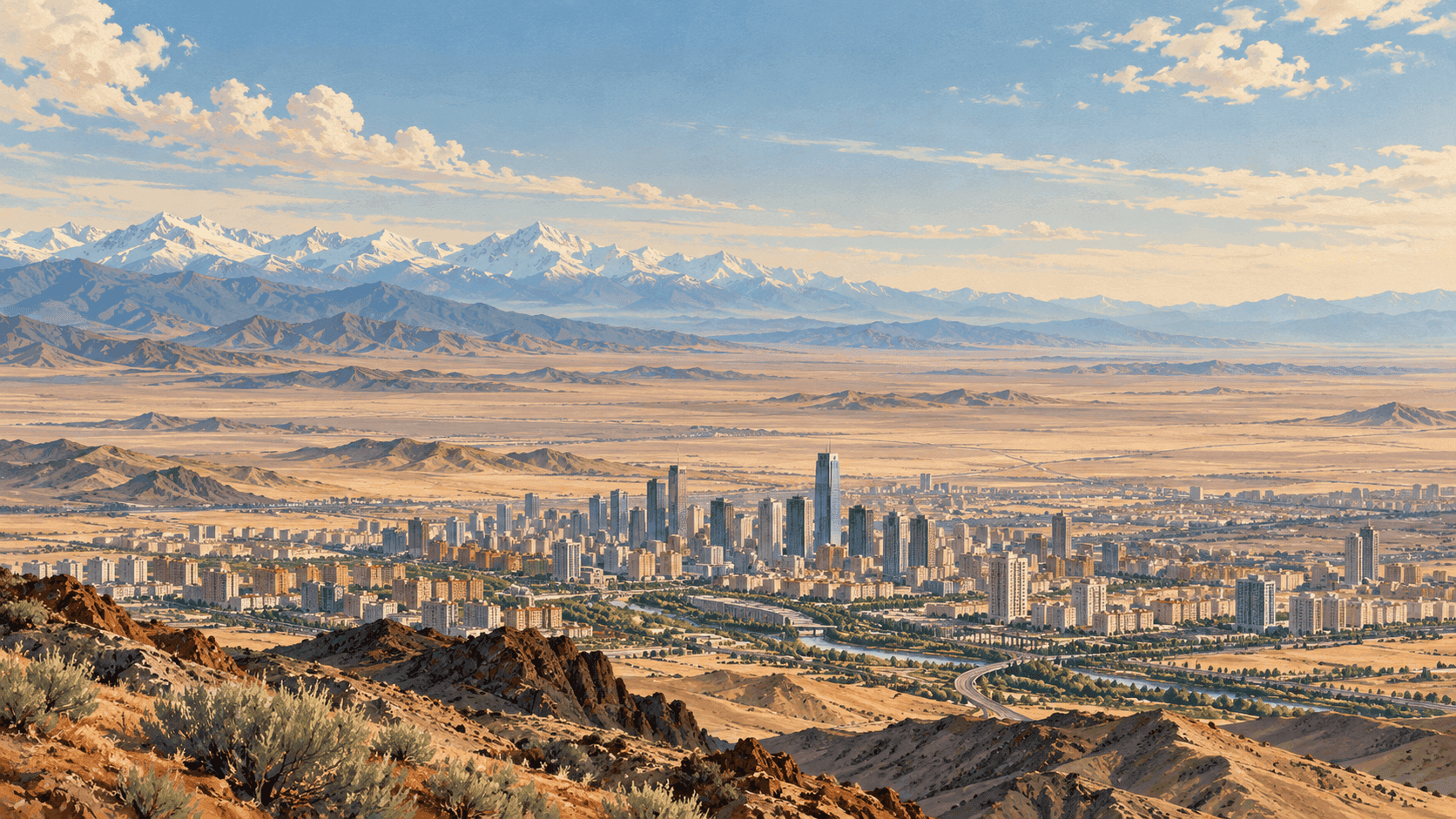 The Big Cities Farthest From the Sea